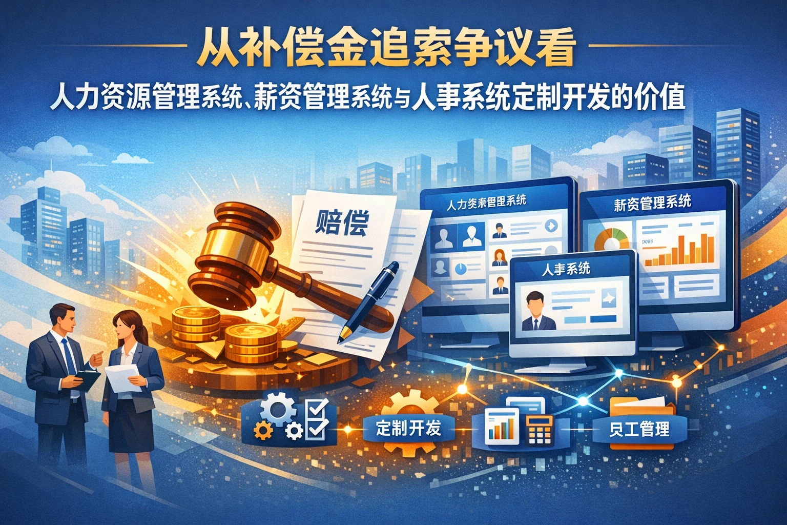 从补偿金追索争议看人力资源管理系统、薪资管理系统与人事系统定制开发的价值