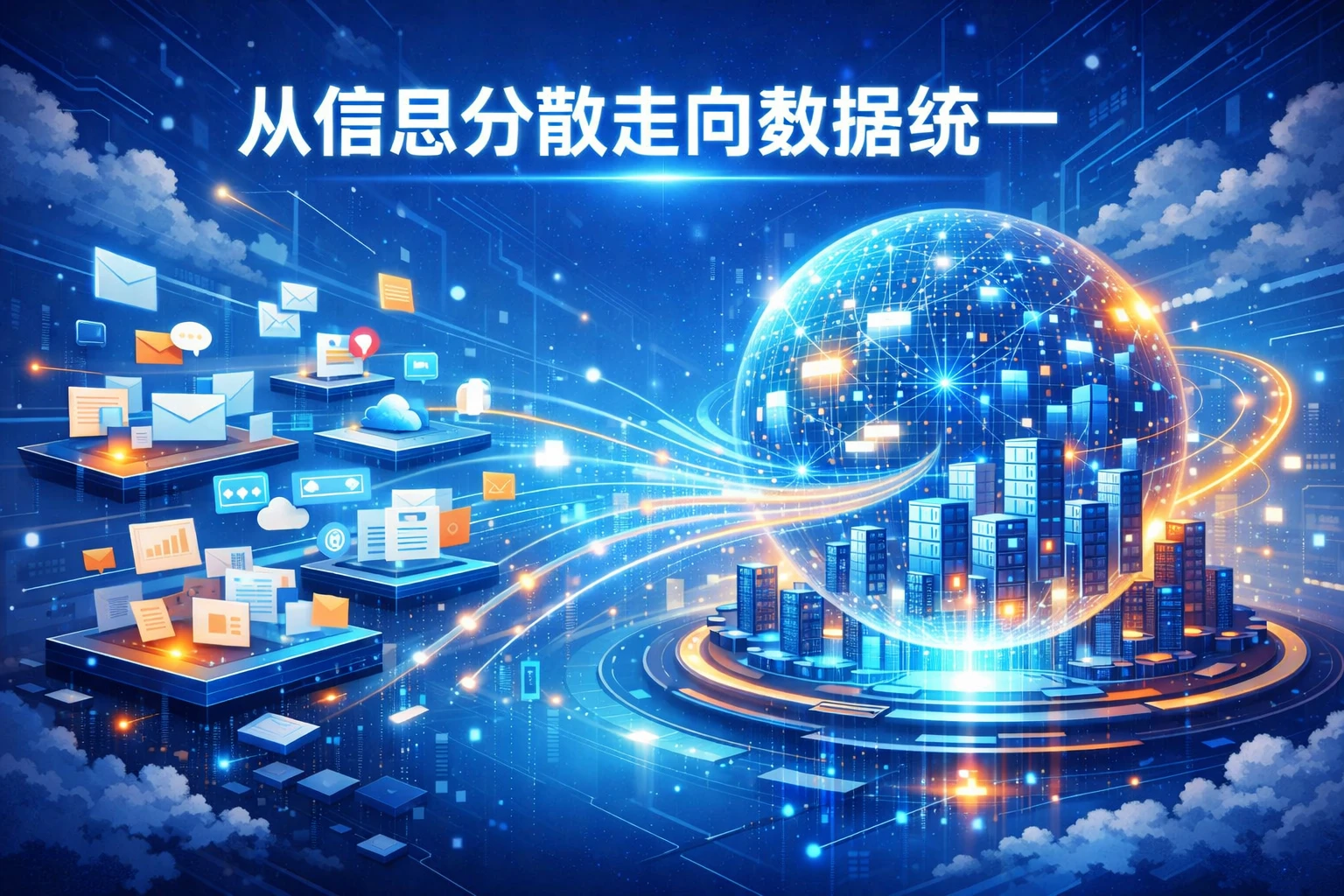 从信息分散走向数据统一