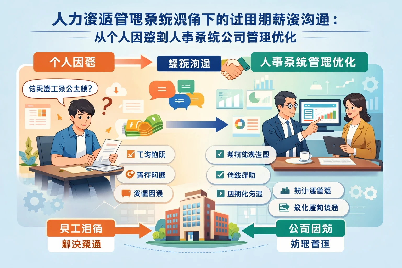 人力资源管理系统视角下的试用期薪资沟通：从个人困惑到人事系统公司管理优化