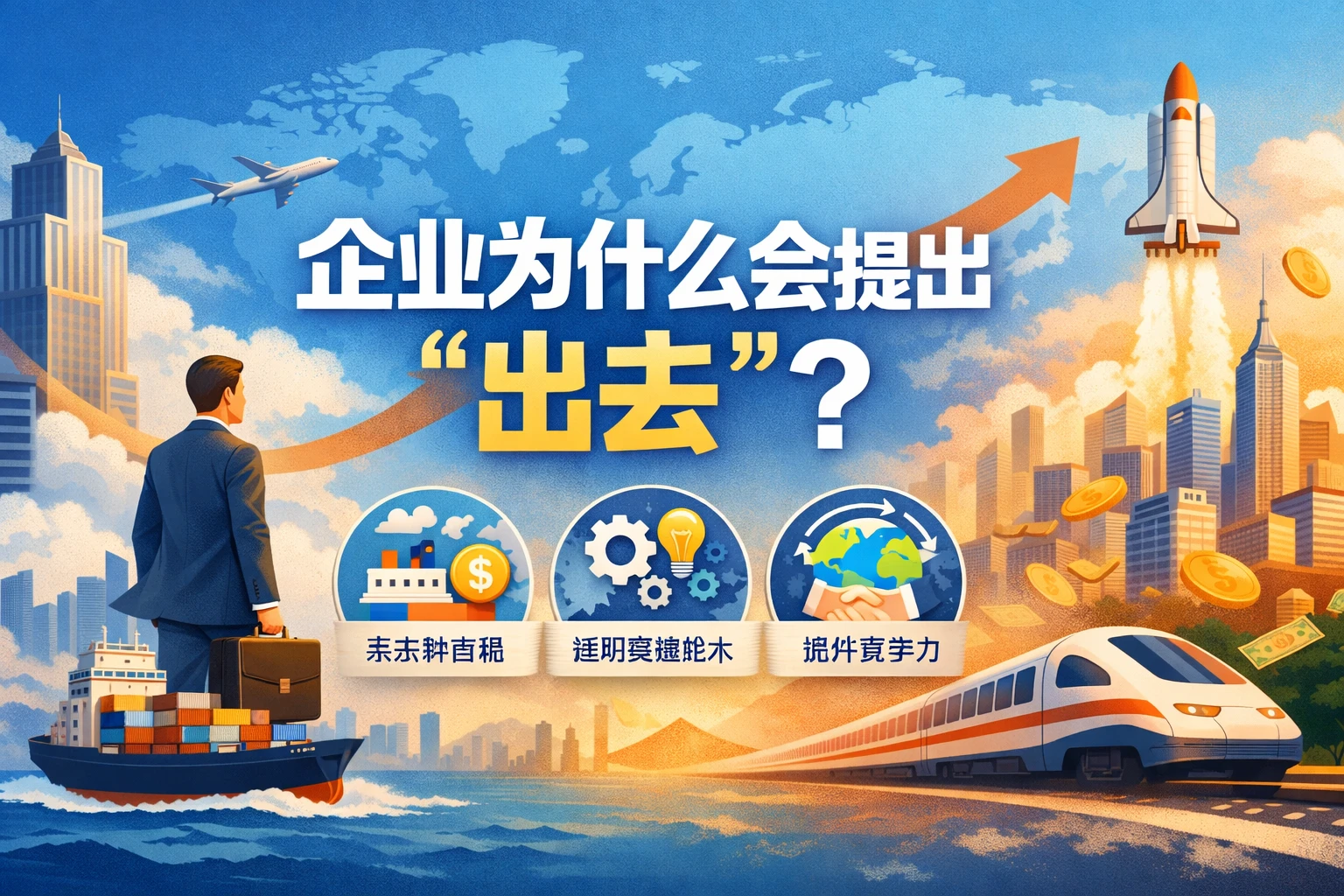 企业为什么会提出“出去”