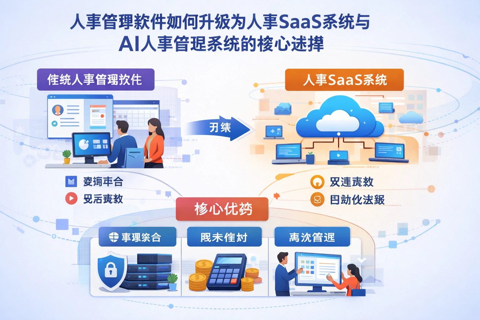 人事管理软件如何升级为人事SaaS系统与AI人事管理系统的核心选择