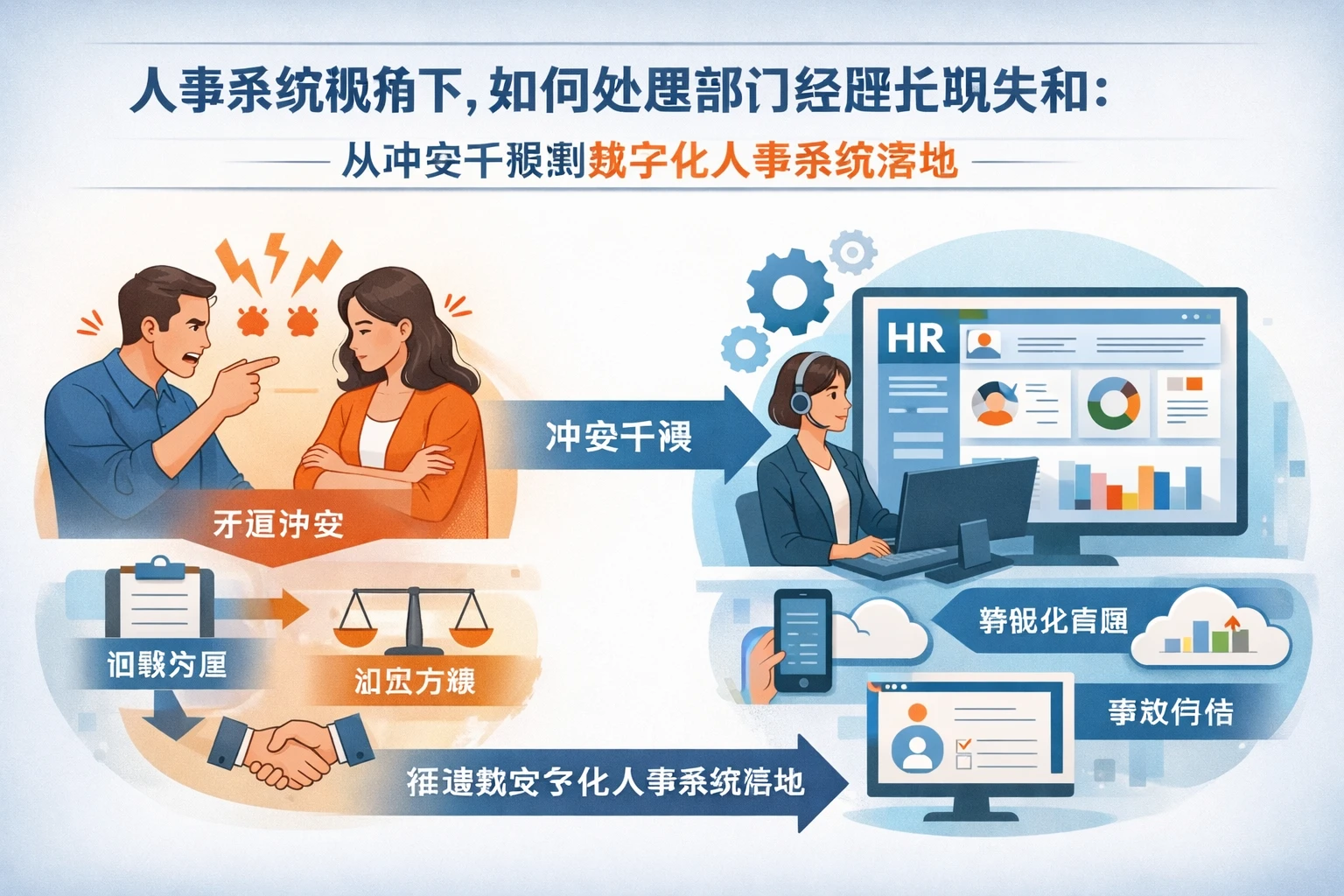人事系统视角下，如何处理部门经理长期失和：从冲突干预到数字化人事系统落地