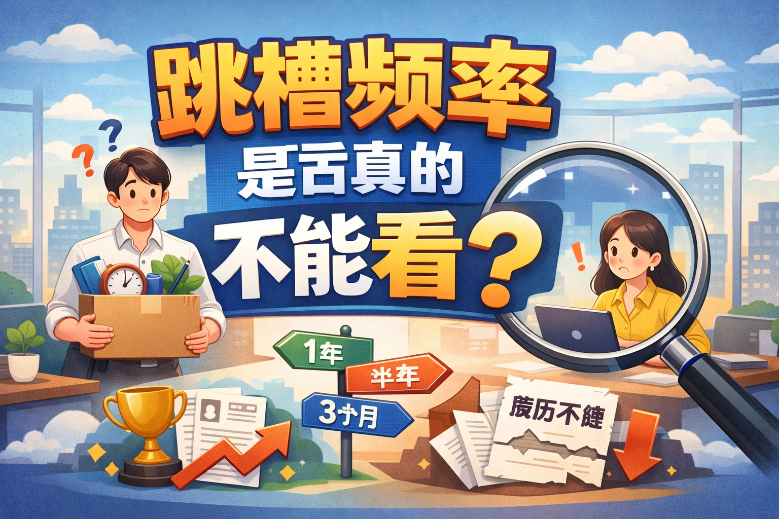 跳槽频率是否真的不能看