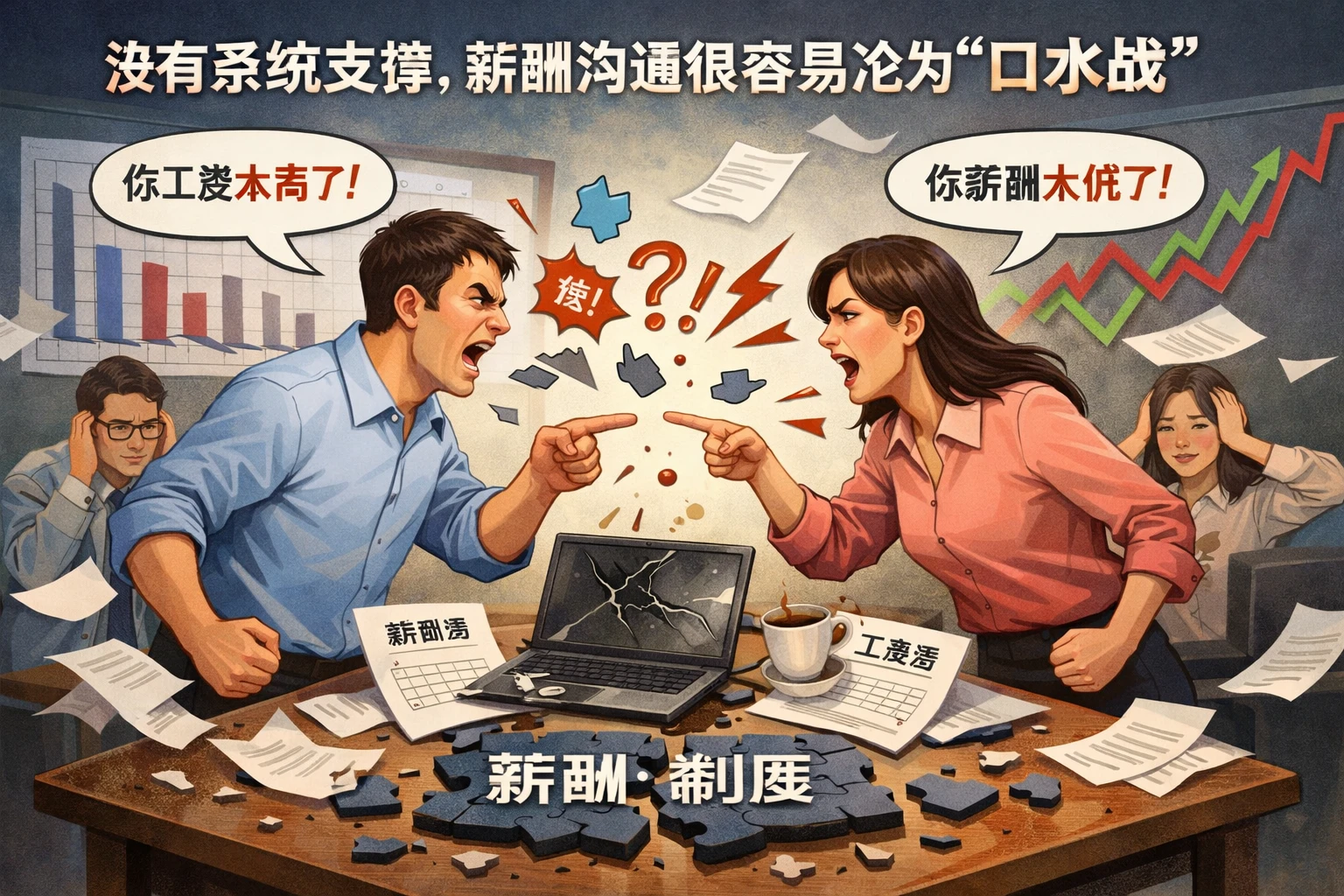 没有系统支撑，薪酬沟通很容易沦为“口水战”