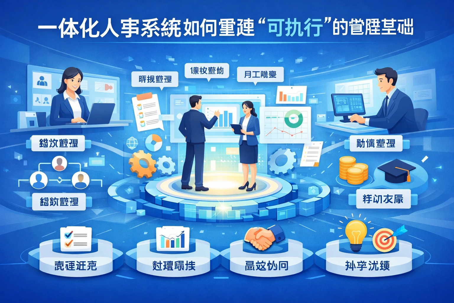 一体化人事系统如何重建“可执行”的管理基础