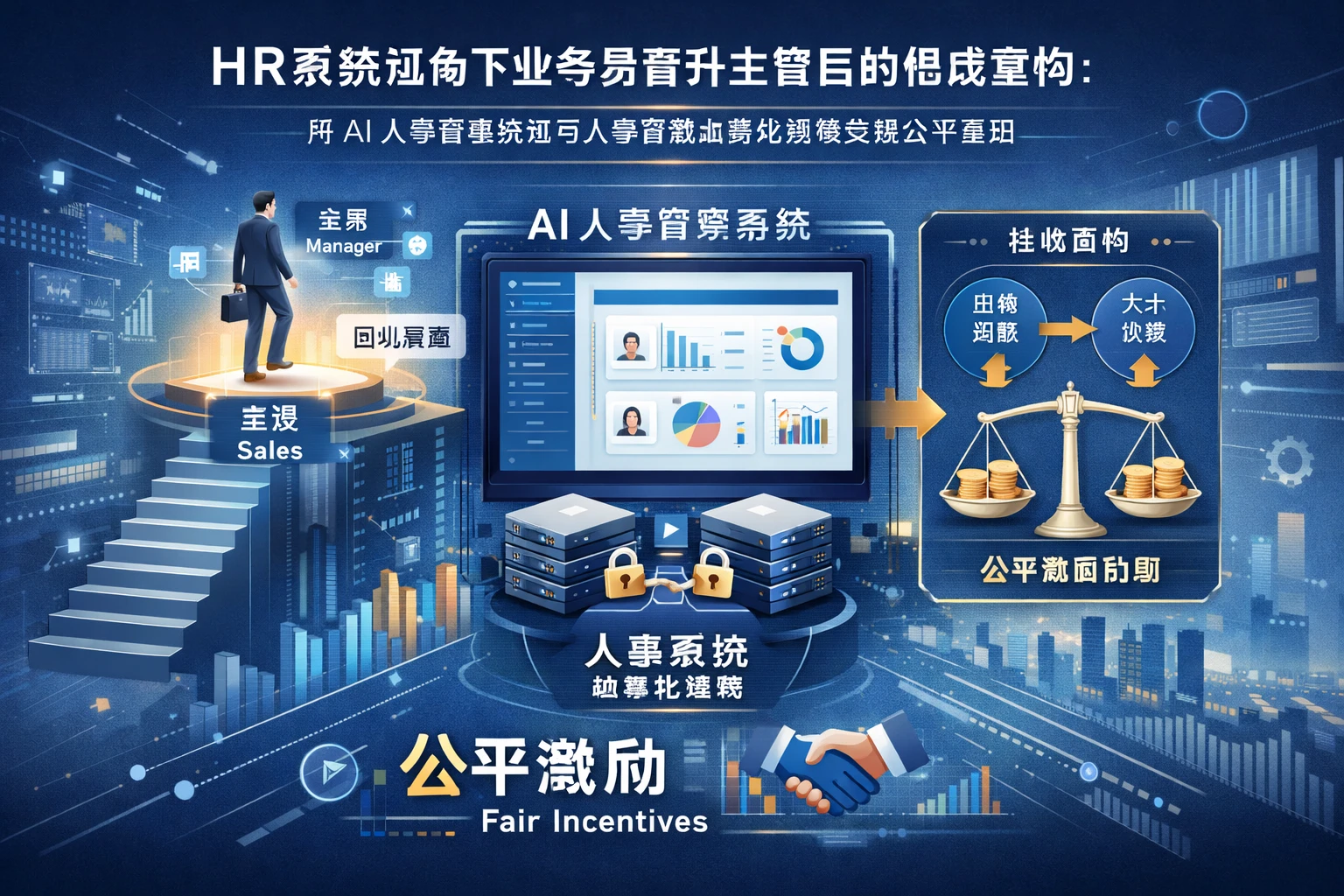 HR系统视角下业务员晋升主管后的提成重构：用AI人事管理系统与人事系统私有化部署实现公平激励