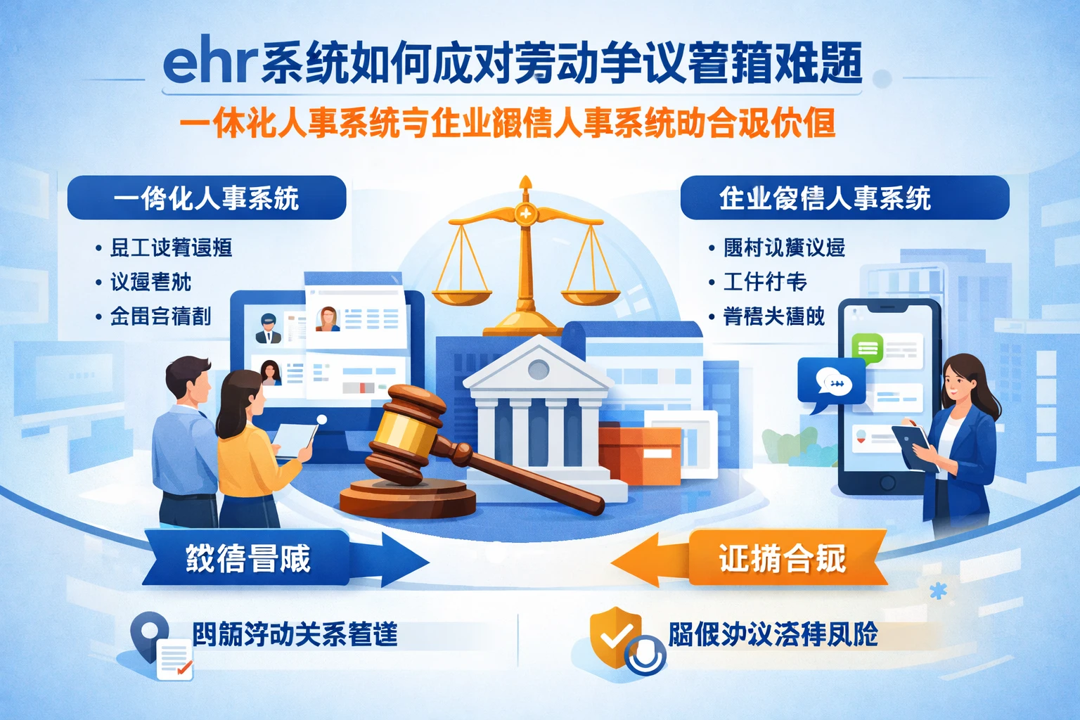 ehr系统如何应对劳动争议管辖难题：一体化人事系统与企业微信人事系统的合规价值