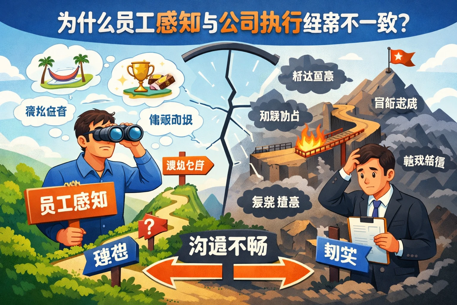 为什么员工感知与公司执行经常不一致