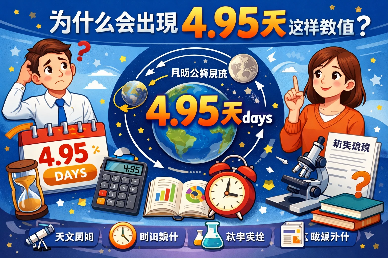 为什么会出现4.95天这样的数值