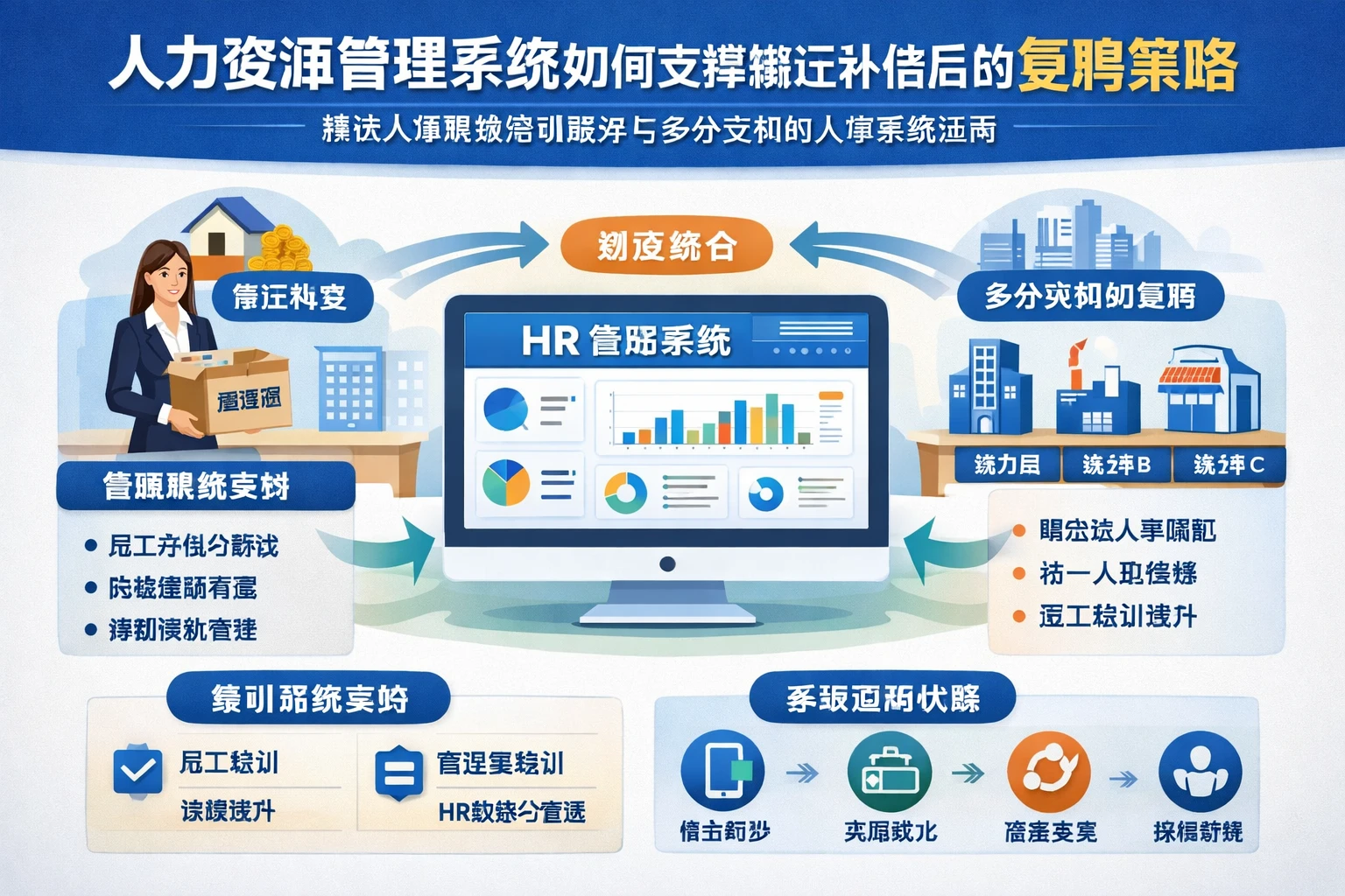 人力资源管理系统如何支撑搬迁补偿后的复聘策略：兼谈人事系统培训服务与多分支机构人事系统应用