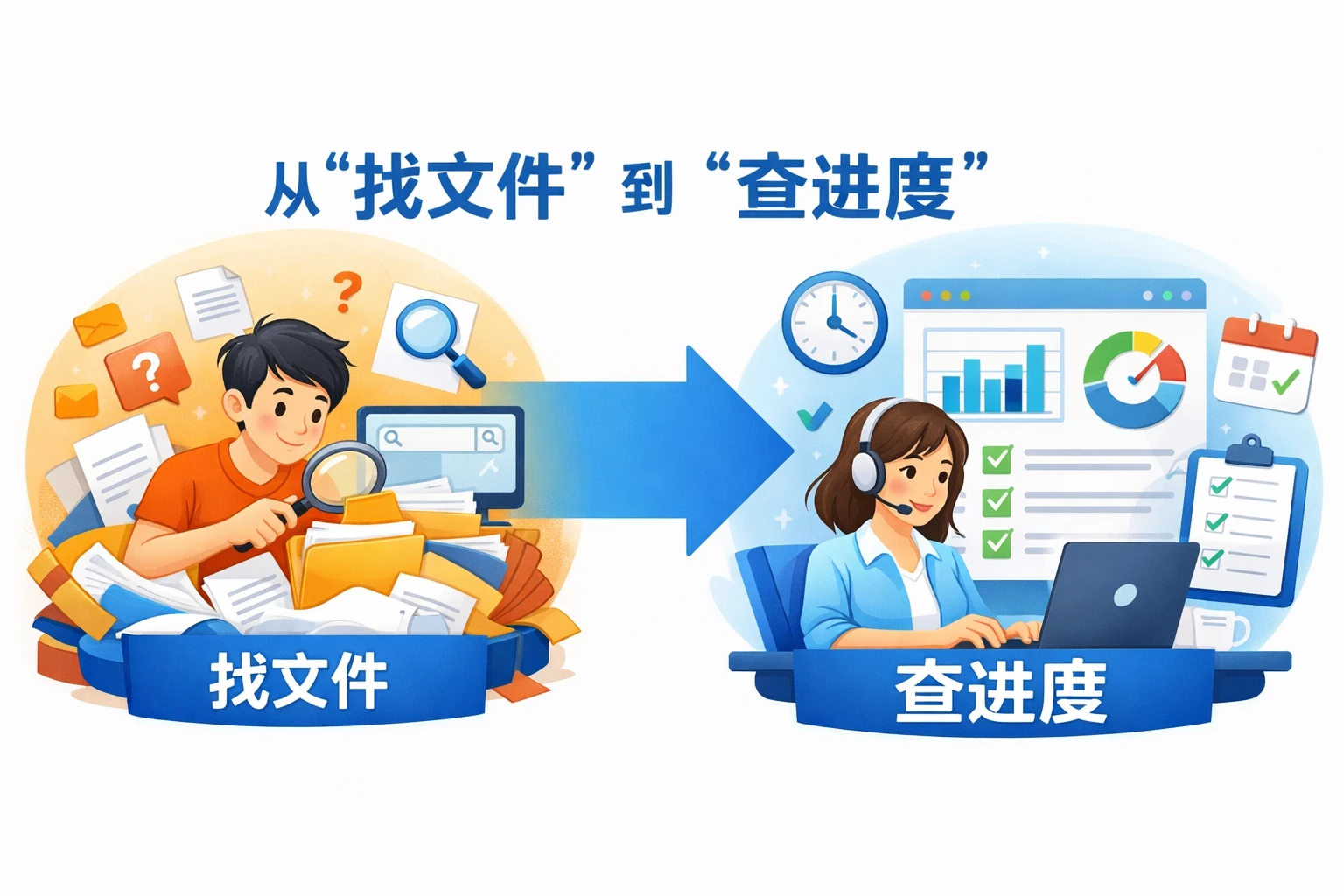 从“找文件”到“查进度”