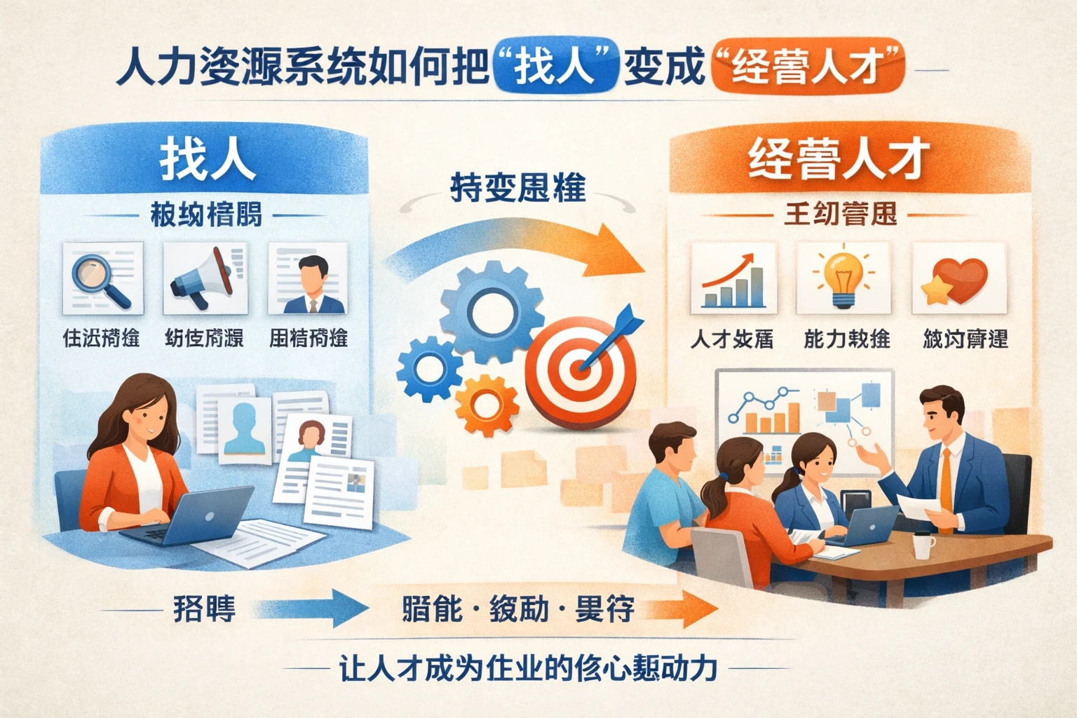 人力资源系统如何把“找人”变成“经营人才”