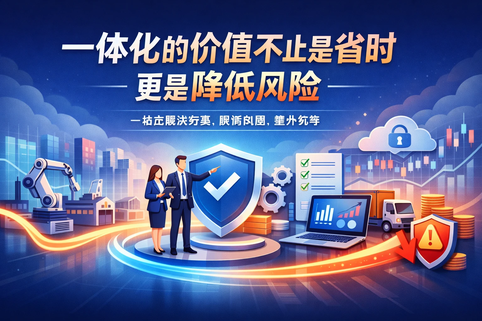 一体化的价值不止是省时,更是降低风险