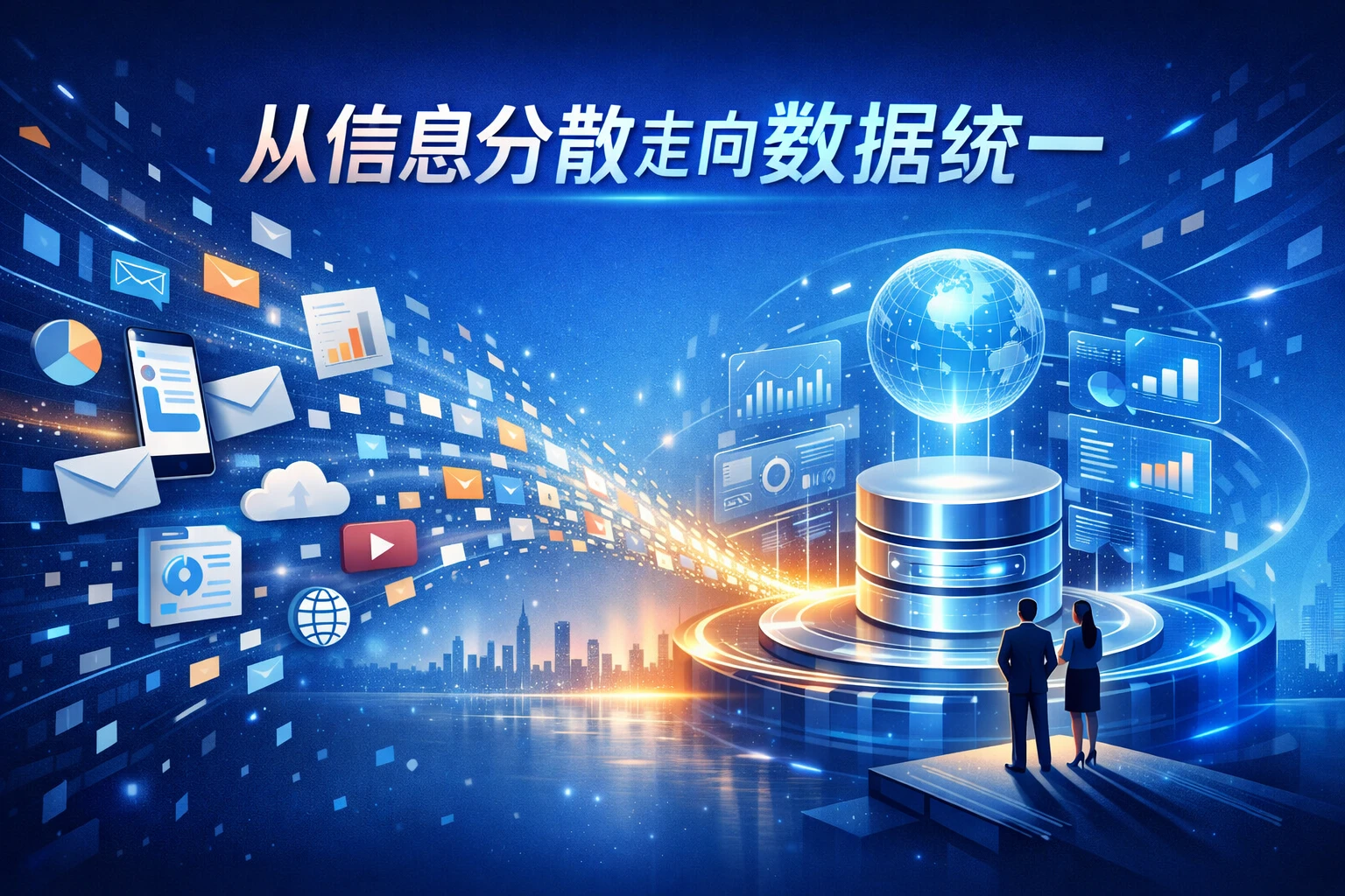 从信息分散走向数据统一