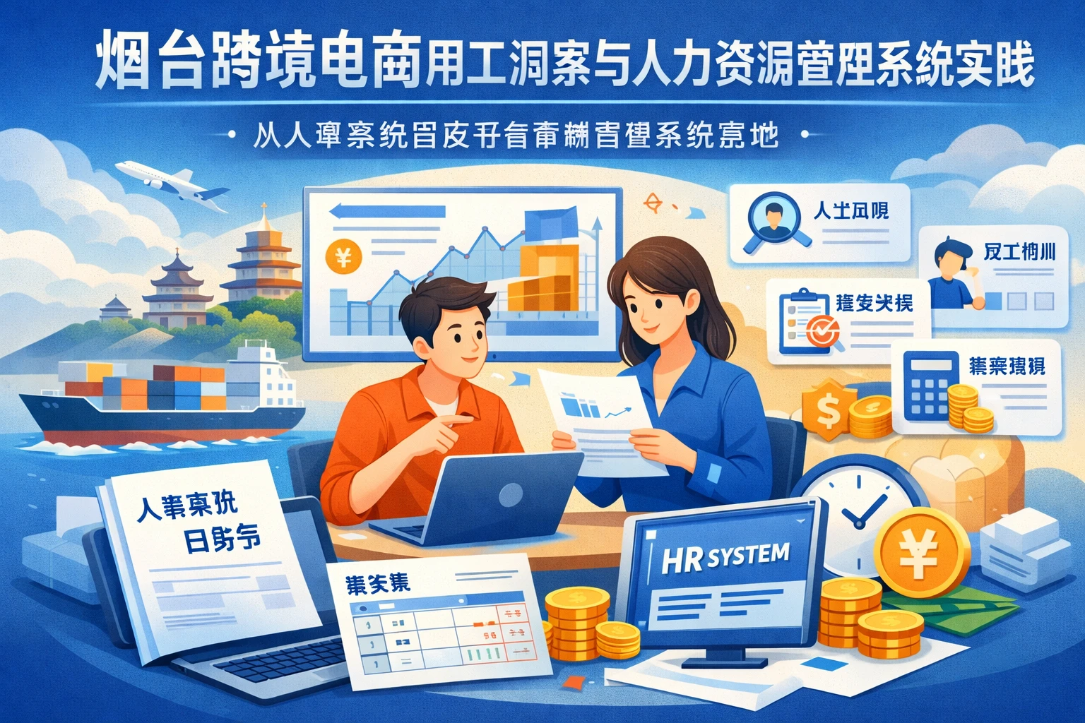 烟台跨境电商用工洞察与人力资源管理系统实践：从人事系统白皮书看薪酬管理系统落地