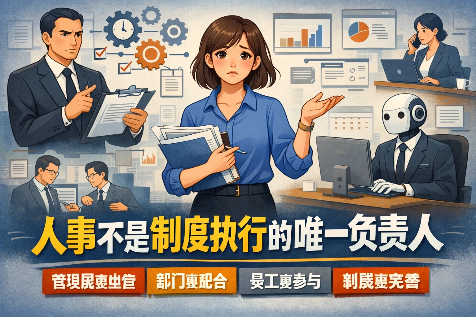 人事不是制度执行的唯一负责人