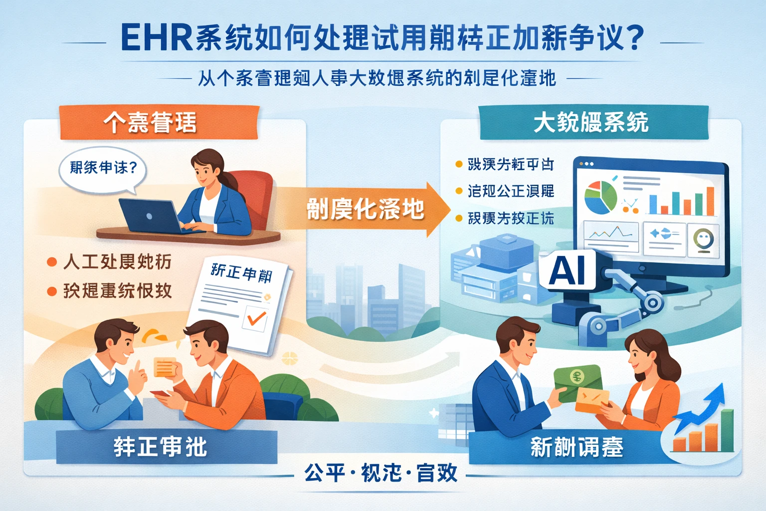 ehr系统如何处理试用期转正加薪争议：从个案管理到人事大数据系统的制度化落地