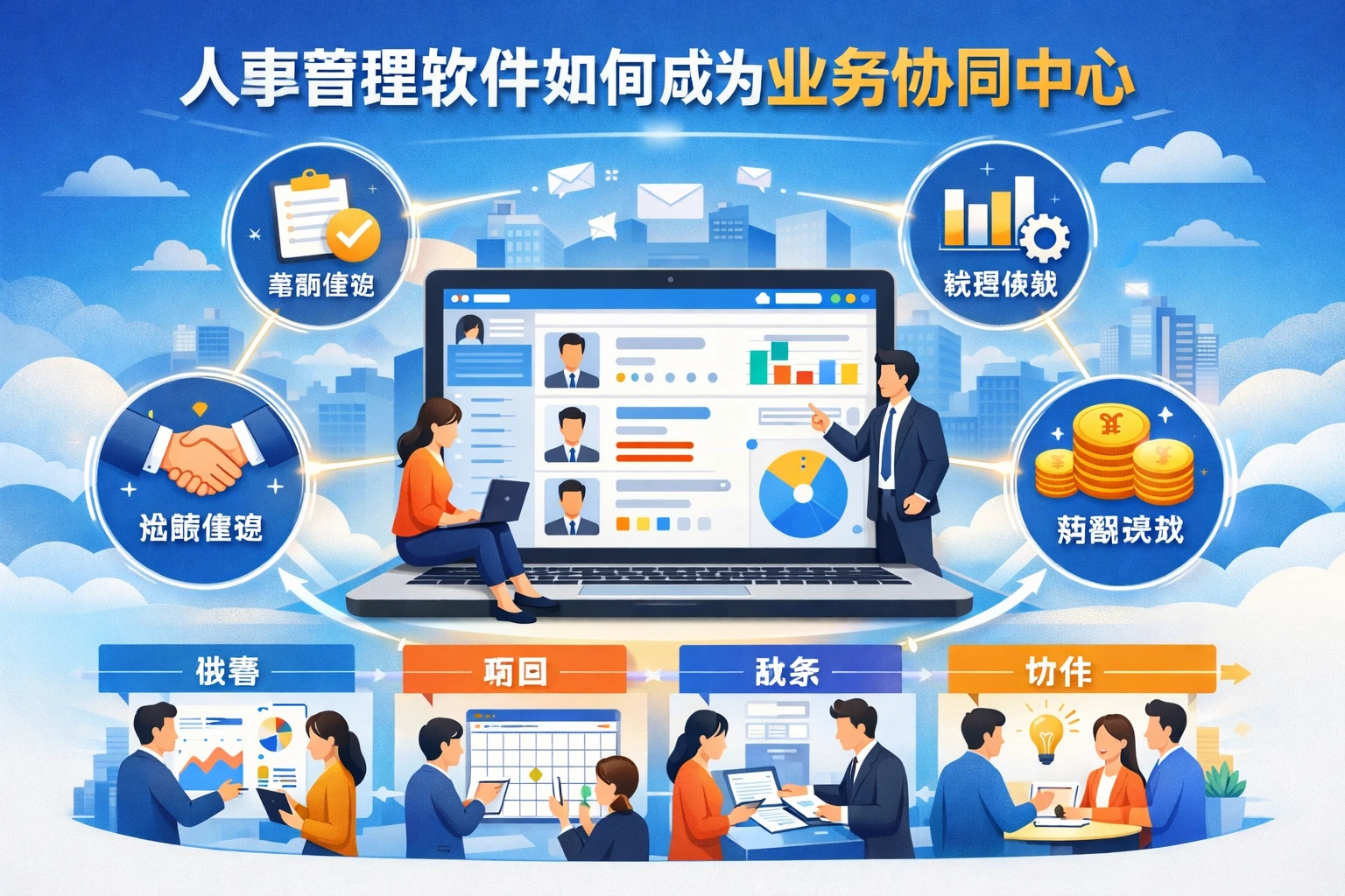 人事管理软件如何成为业务协同中心