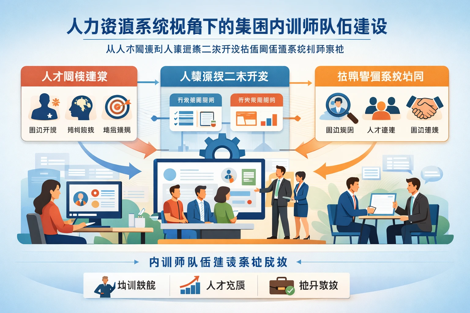 人力资源系统视角下的集团内训师队伍建设:从人才画像到人事系统二次开发与招聘管理系统协同落地