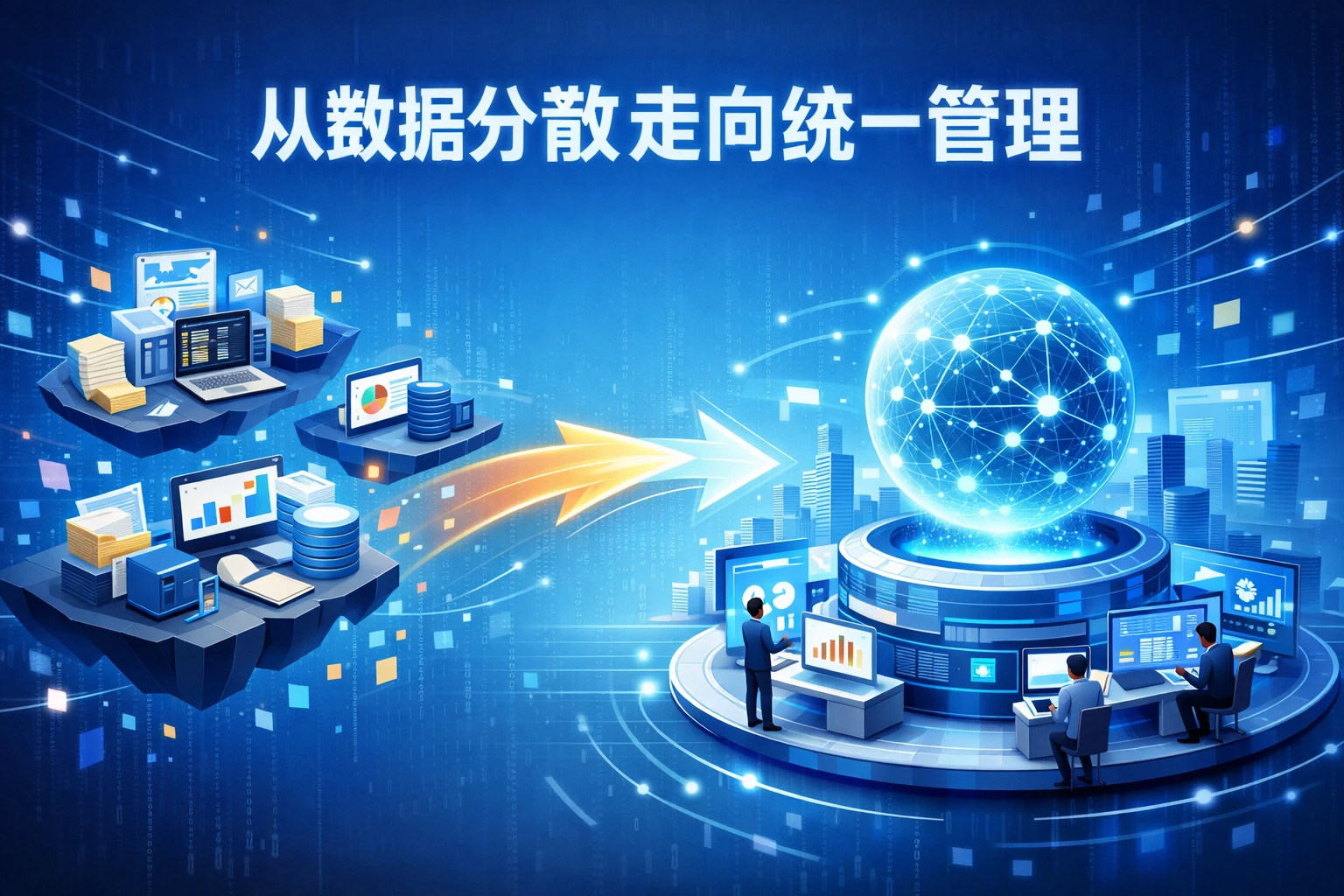 从数据分散走向统一管理