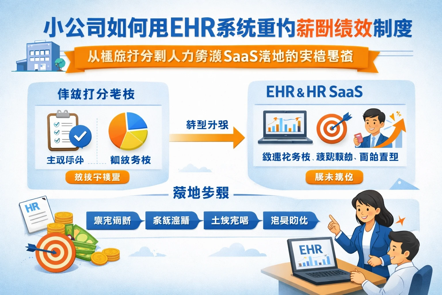 小公司如何用ehr系统重构薪酬绩效制度：从粗放打分到人力资源SaaS落地的实操思路