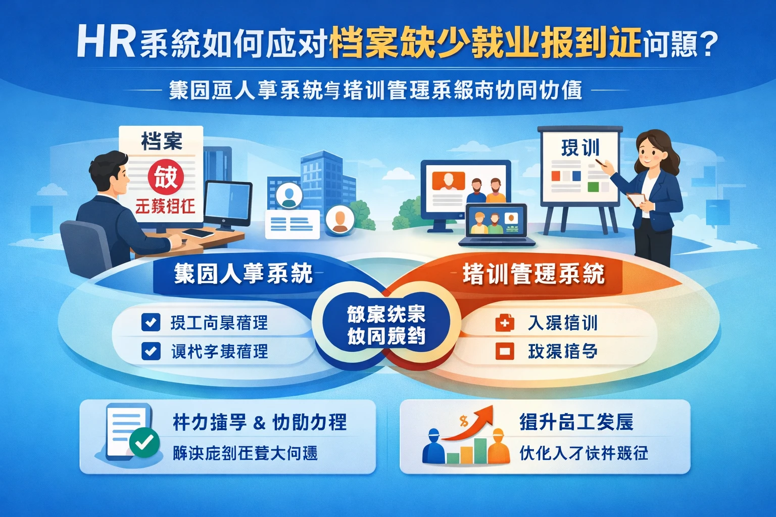 HR系统如何应对档案缺少就业报到证问题：集团型人事系统与培训管理系统的协同价值