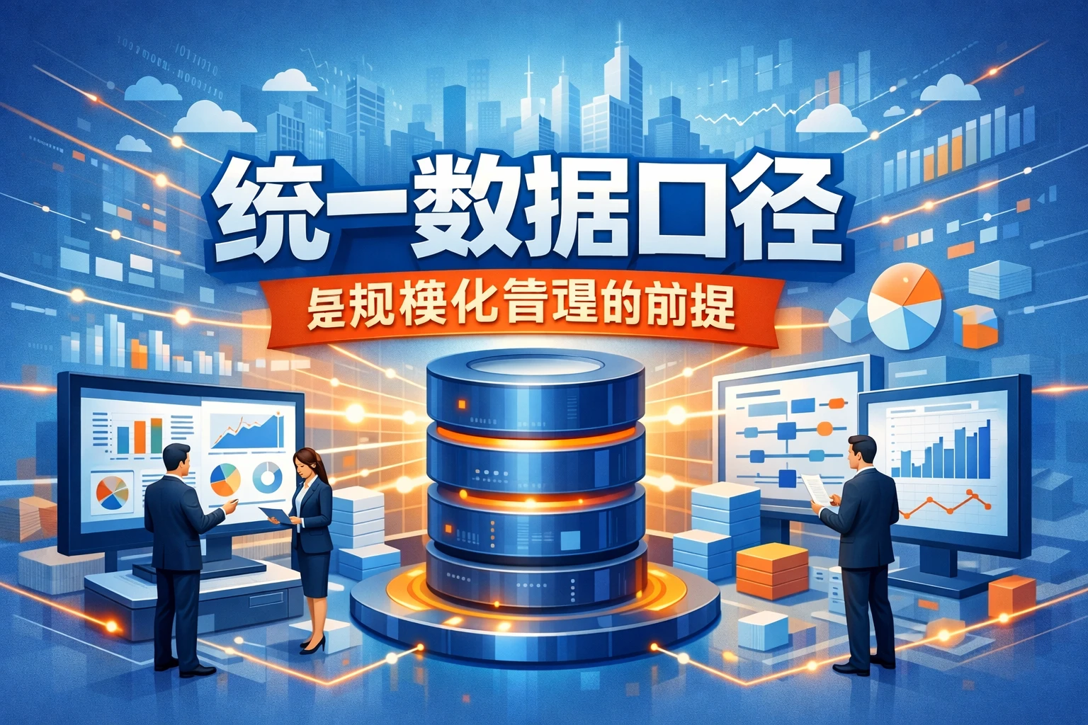 统一数据口径，是规模化管理的前提