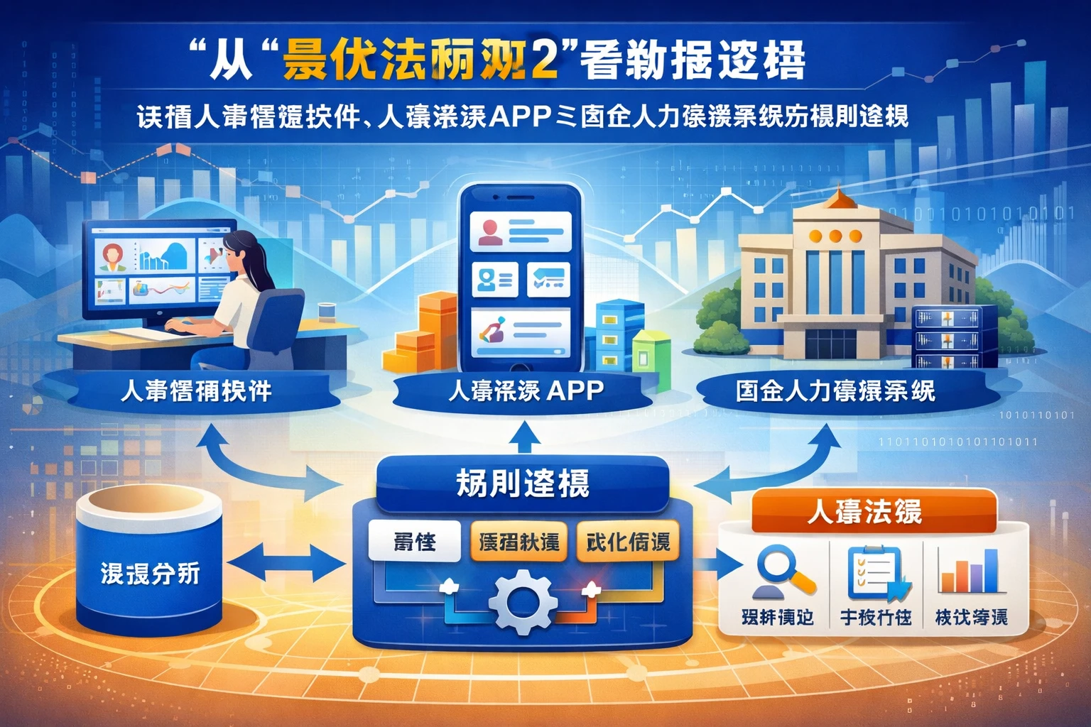 从“最优法预测2”看数据逻辑，读懂人事管理软件、人事系统APP与国企人力资源系统的规则建模