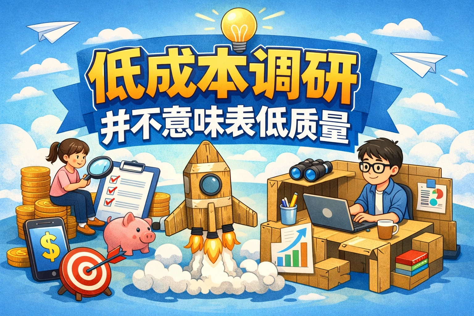 低成本调研并不意味着低质量