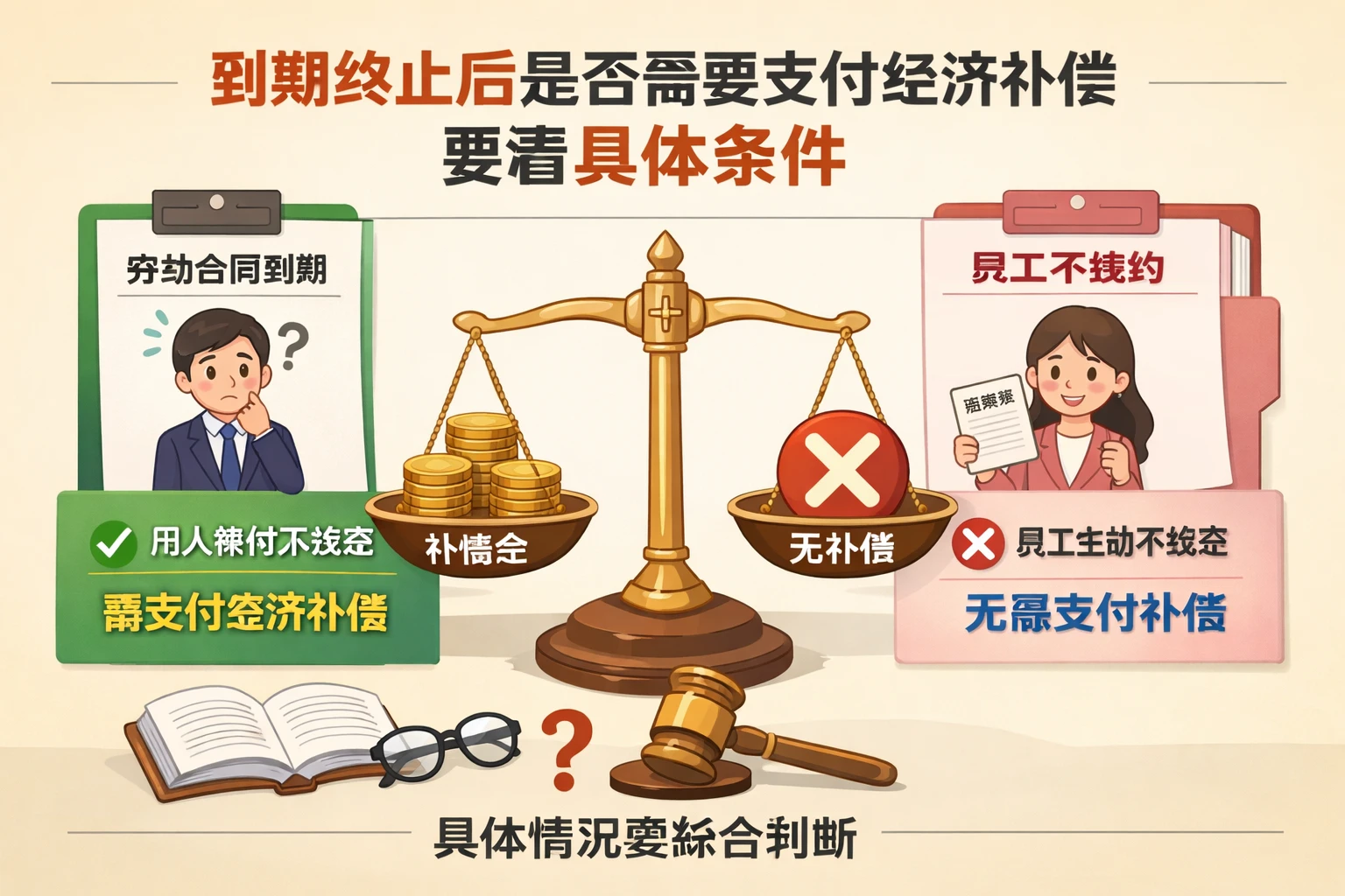 到期终止后是否需要支付经济补偿,要看具体条件