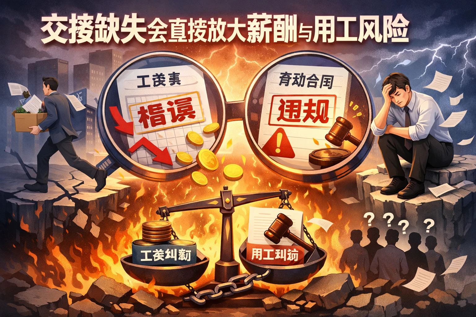 交接缺失会直接放大薪酬与用工风险