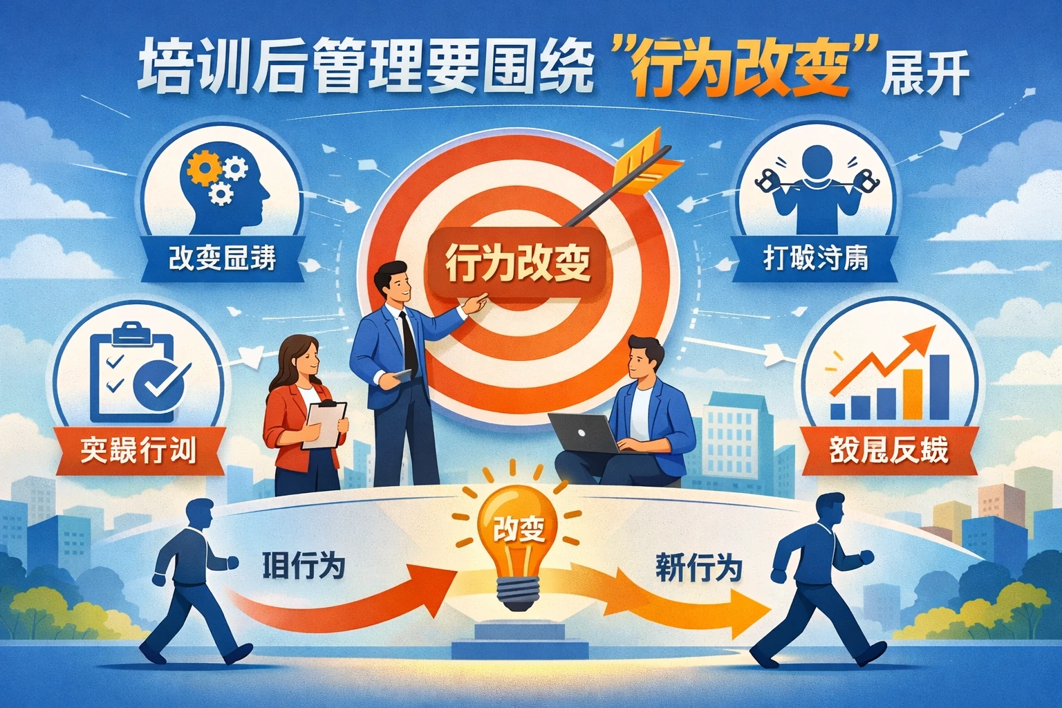 培训后管理要围绕“行为改变”展开