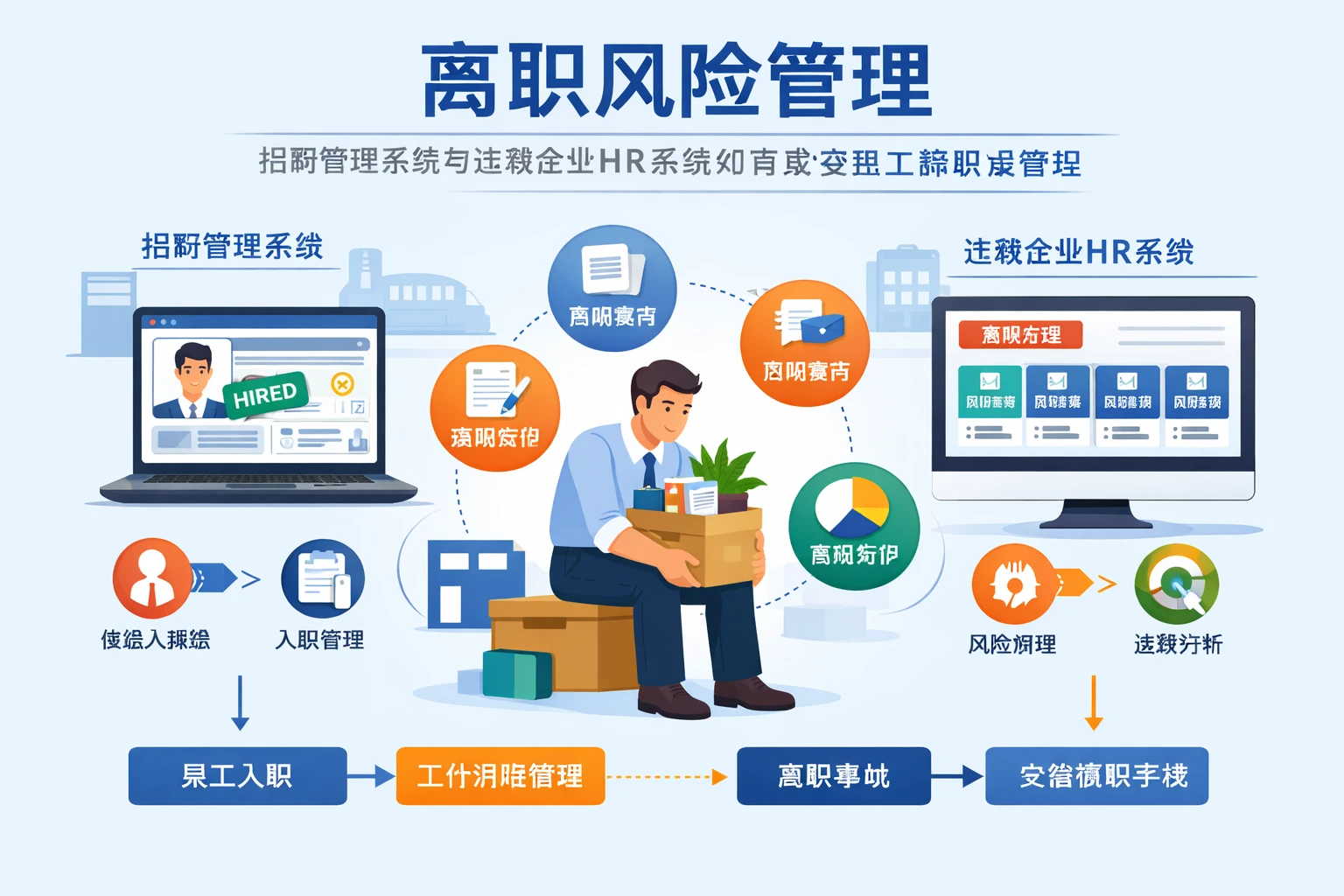 人力资源软件视角下的离职风险管理：招聘管理系统与连锁企业HR系统如何规范员工离职流程