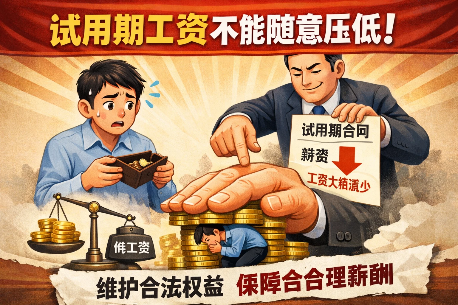 试用期工资不能随意压低