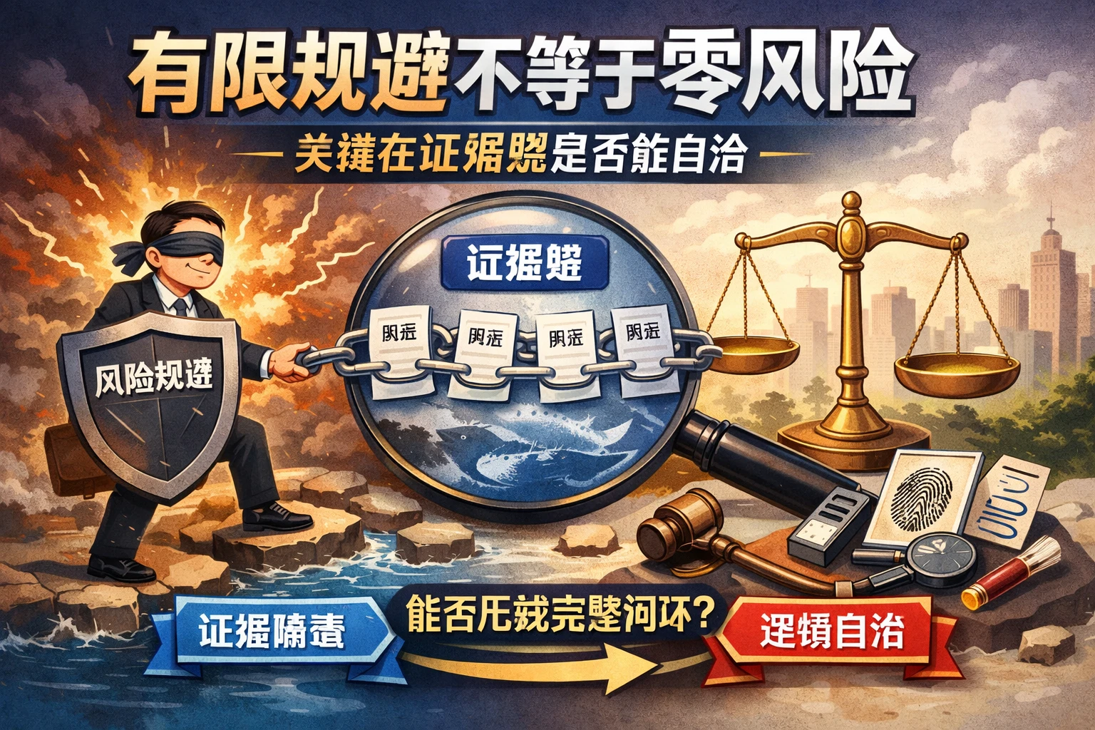有限规避不等于零风险，关键在证据链是否能自洽