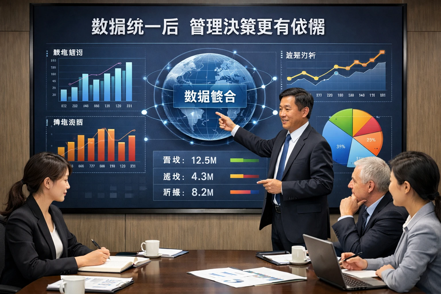 数据统一后，管理决策更有依据