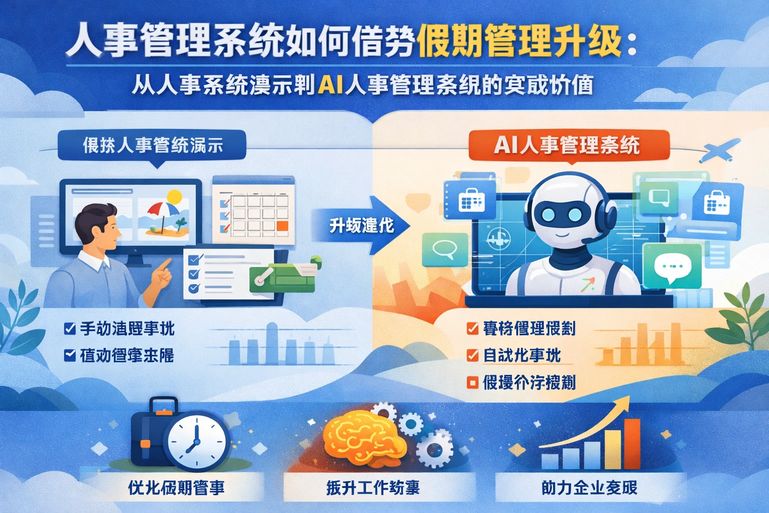 人事管理系统如何借势假期管理升级：从人事系统演示到AI人事管理系统的实战价值