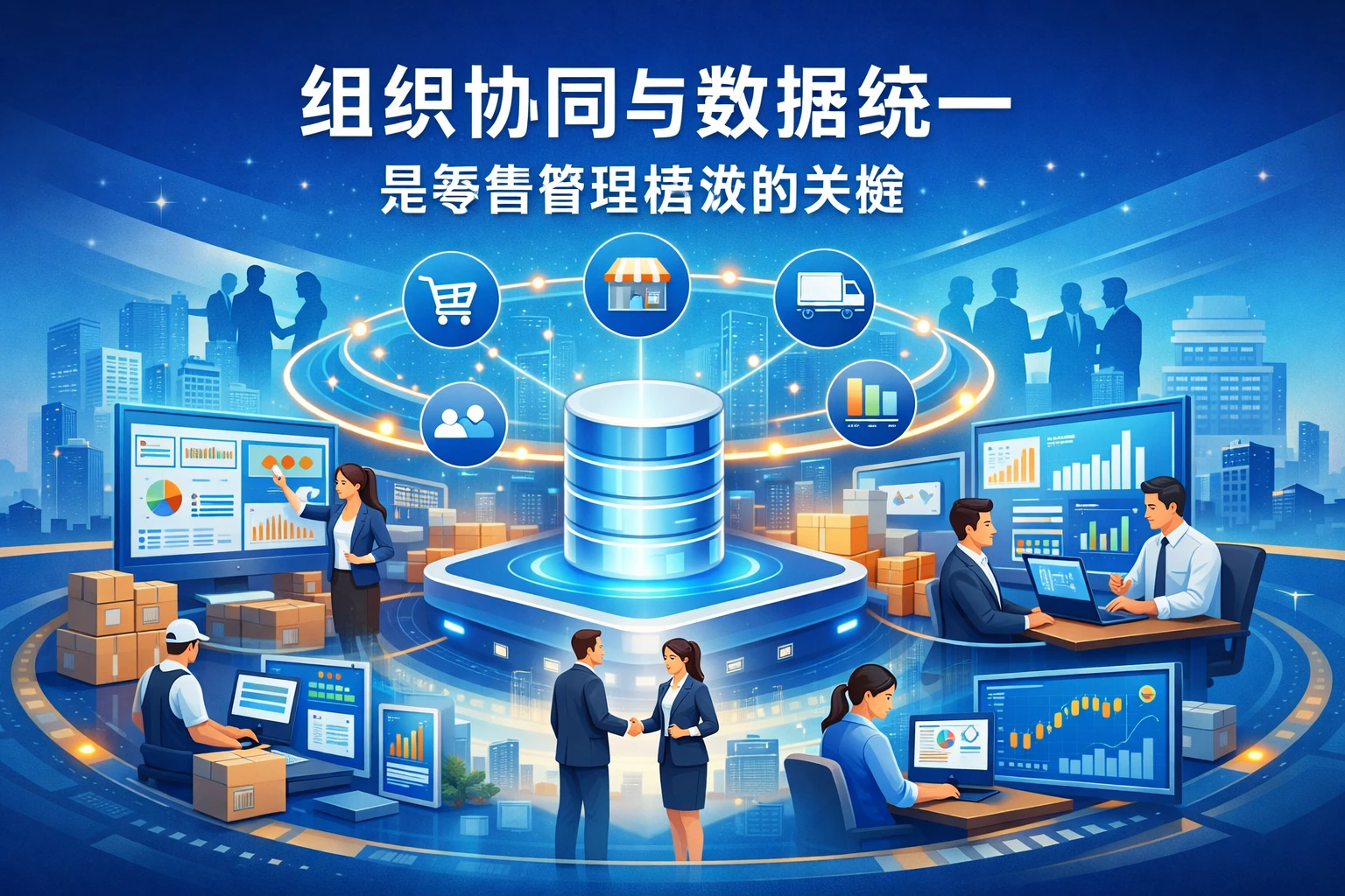 组织协同与数据统一，是零售管理提效的关键