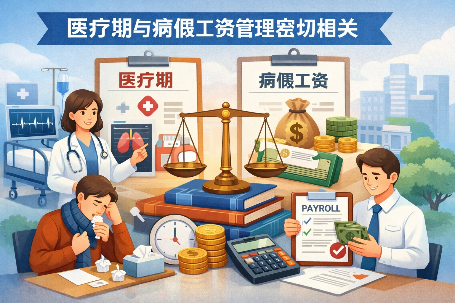 医疗期与病假工资管理密切相关