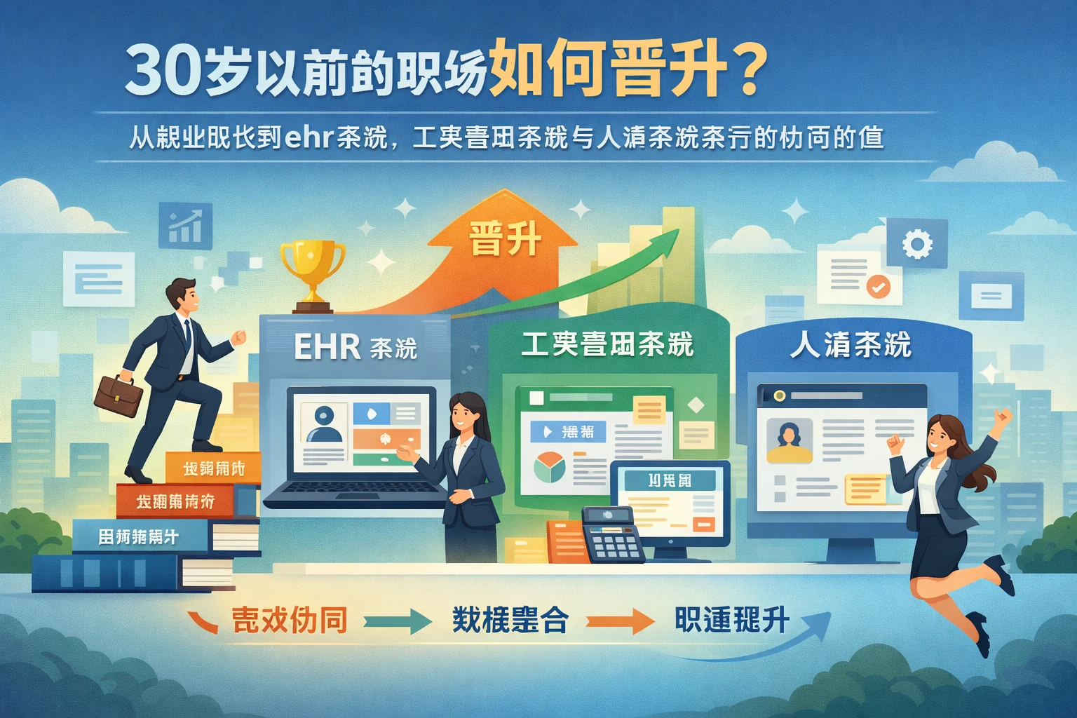30岁以前的职场如何晋升?从职业成长到ehr系统、工资管理系统与人事系统演示的协同价值