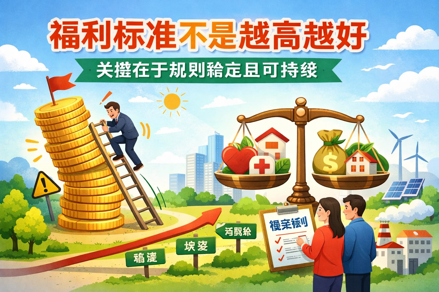 福利标准不是越高越好，关键在于规则稳定且可持续