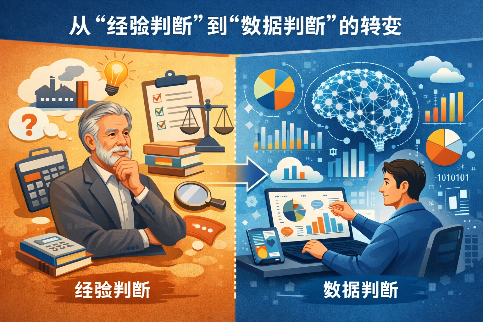 从“经验判断”到“数据判断”的转变