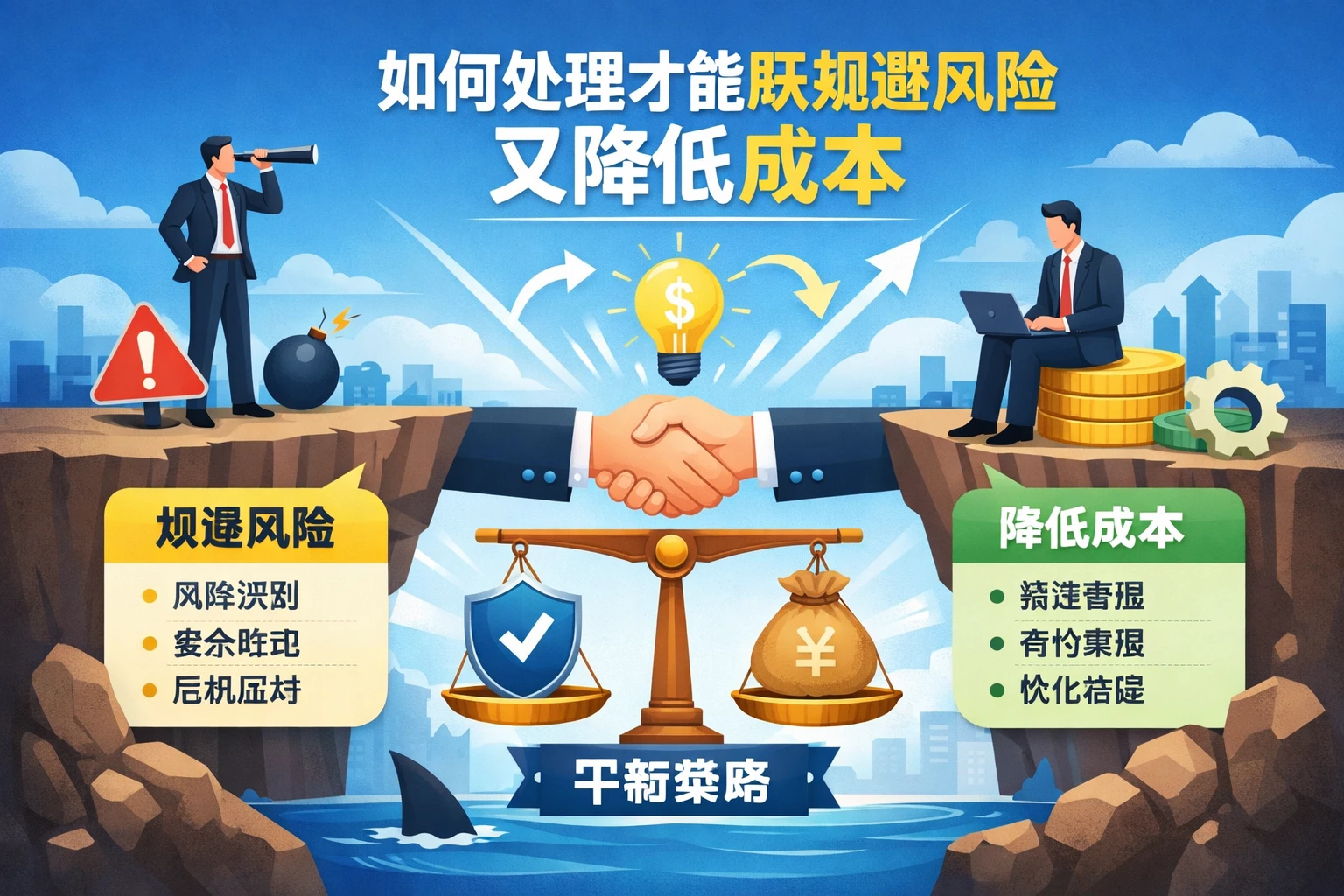 如何处理才能既规避风险又降低成本