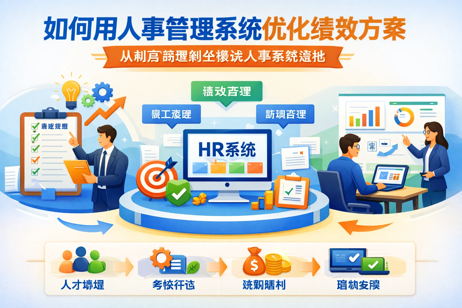 如何用人事管理系统优化绩效方案:从制度调整到全模块人事系统落地