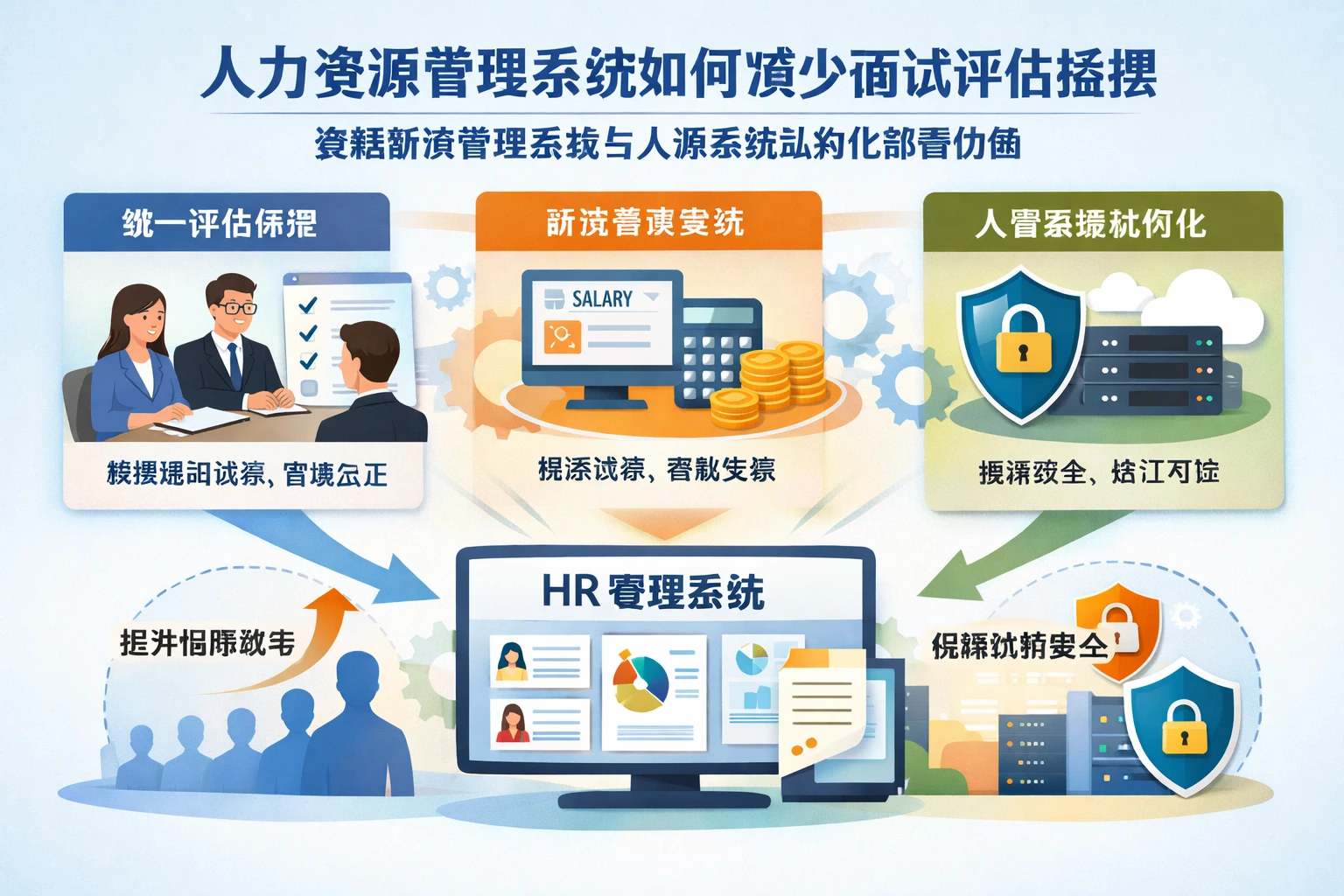 人力资源管理系统如何减少面试评估摇摆,兼顾薪资管理系统与人事系统私有化部署价值