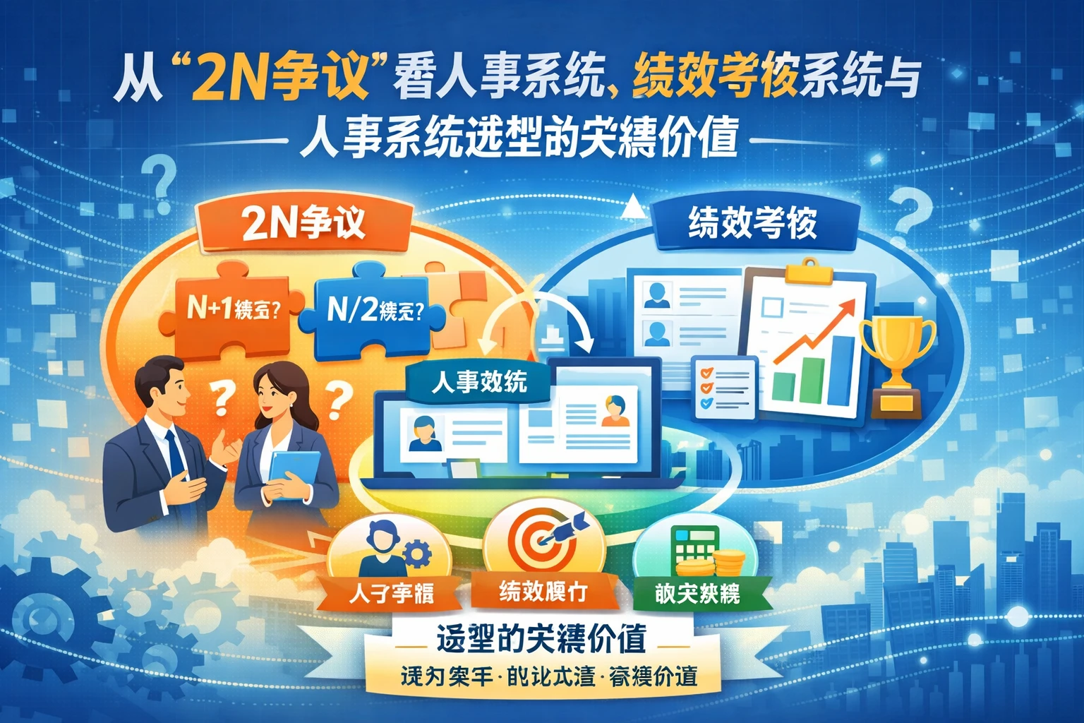 从“2N争议”看人事系统、绩效考核系统与人事系统选型的关键价值