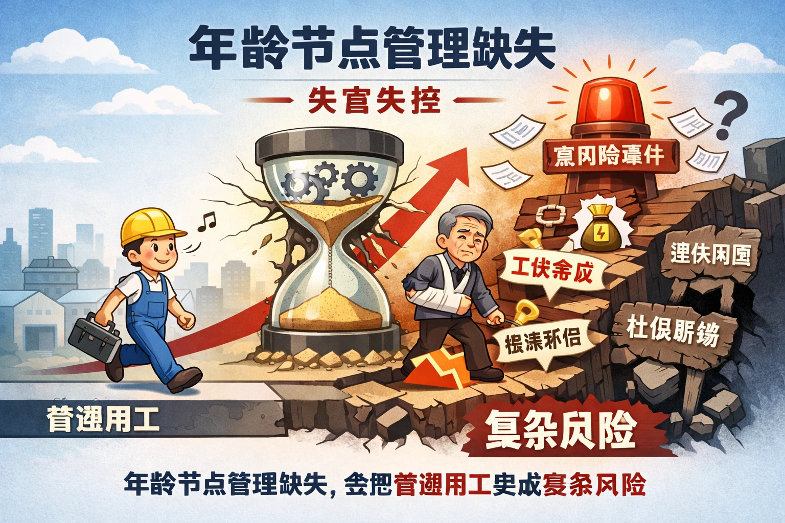 年龄节点管理缺失，会把普通用工变成复杂风险