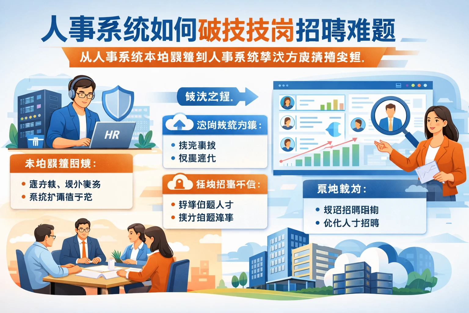 人事系统如何破解技术岗招聘难题：从人事系统本地部署到人事系统解决方案落地实践