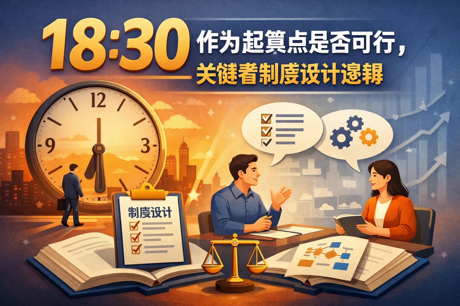 18:30作为起算点是否可行,关键看制度设计逻辑