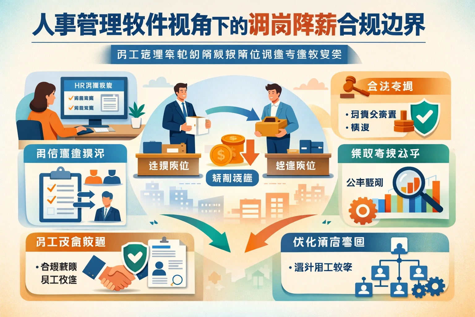 人事管理软件视角下的调岗降薪合规边界：员工管理系统如何规范岗位调整与绩效奖金